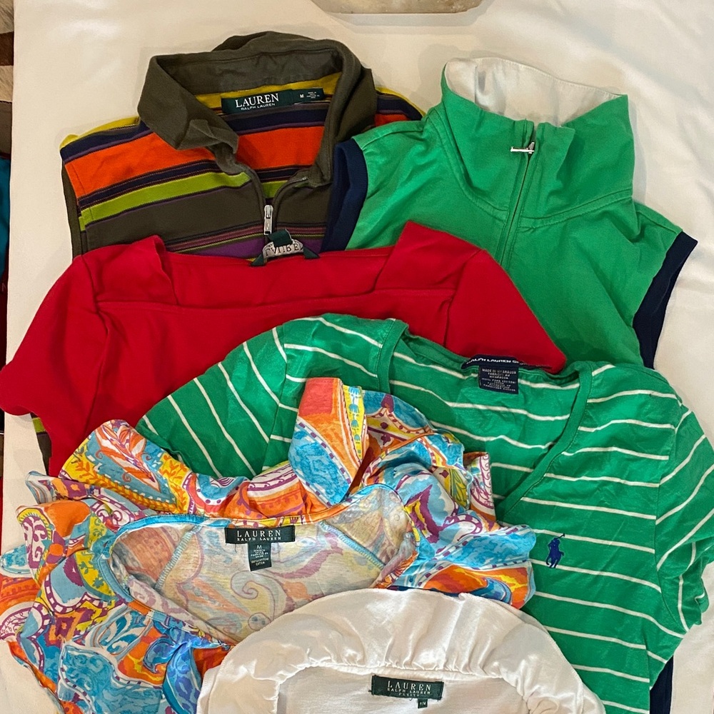 Lauren Ralph Lauren L–RL Active Ralph 
Lauren Sport shirts– all size M, you pick - Picture 3 of 16